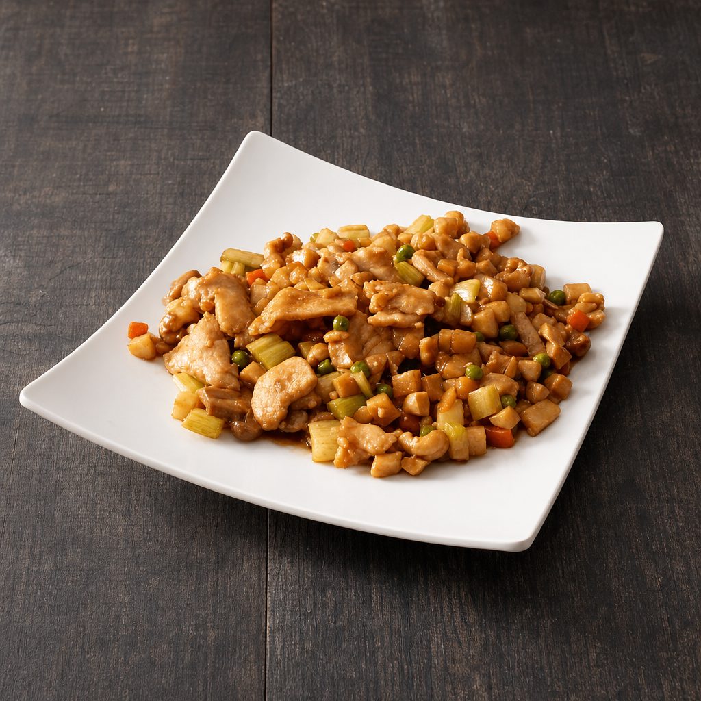 Cashew Chicken.