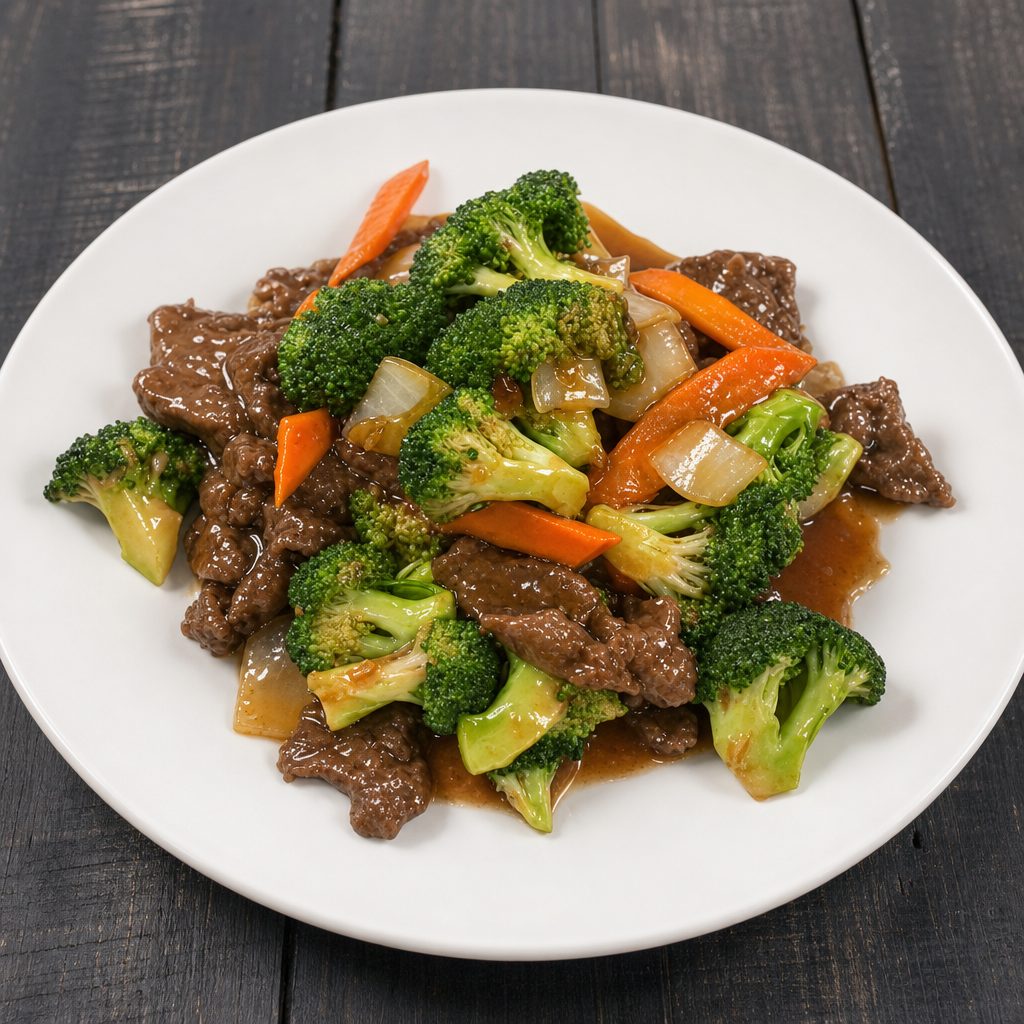 Beef & Broccoli.