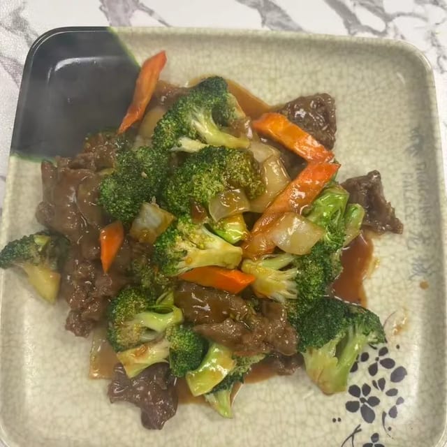 Beef & Broccoli.