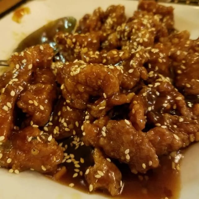 Sesame Beef.