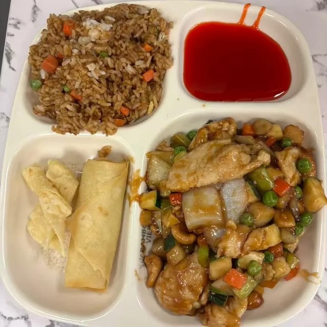 Cashew Chicken.