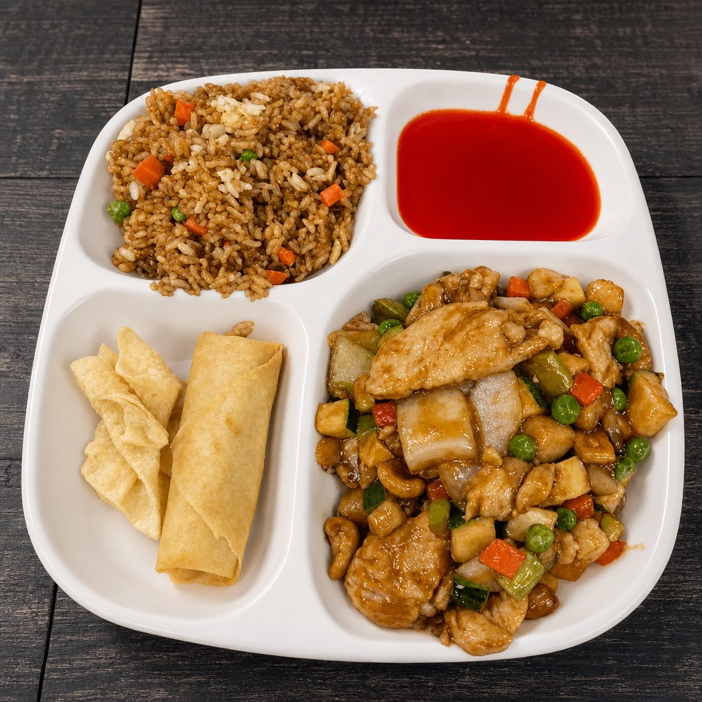 Cashew Chicken.