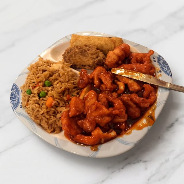 Orange Chicken.