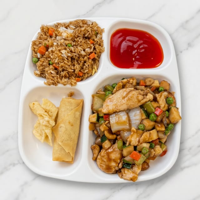 Cashew Chicken.