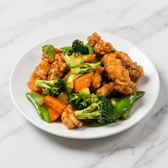 Chicken with Broccoli.