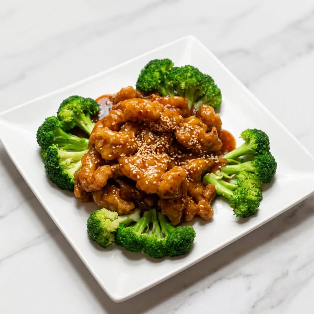 Sesame Chicken.