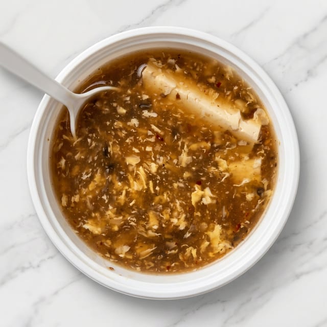 Hot & Sour Soup.